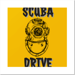 SCUBA DRIVE Posters and Art
